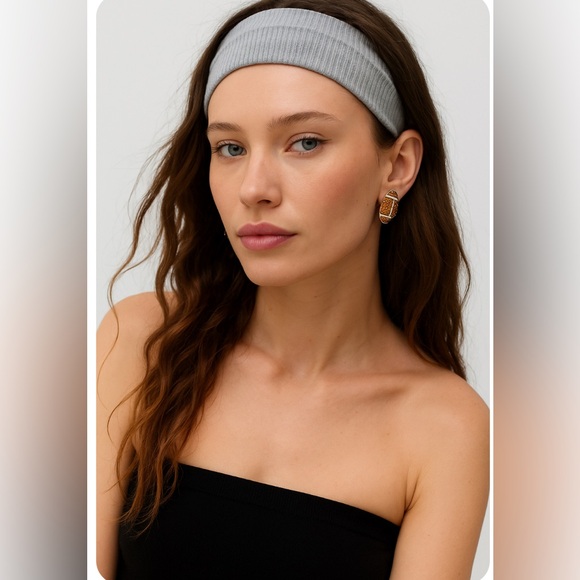 Betsy Johnson Rhinestone Football Earrings - Picture 3 of 17